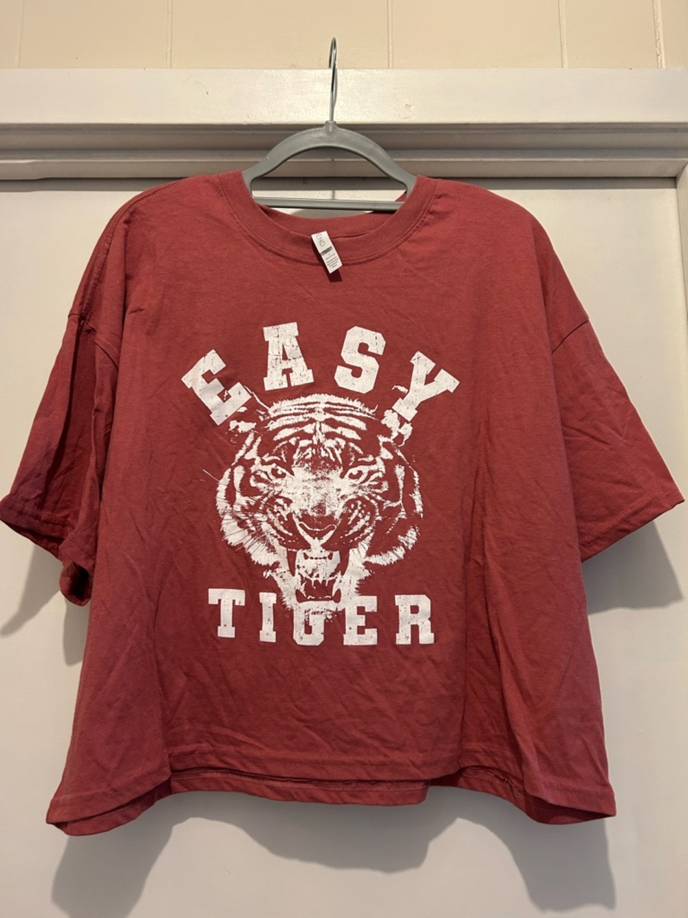 Easy Tiger Graphic Short Sleeve Tee - Red